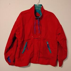 Vintage Cabin Creek 80s 90s Multicolor Windbreaker Jacket
